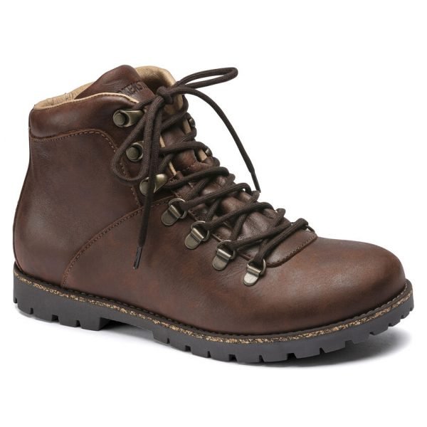 Birkenstock stivaletto scarpone Jackson dark brown marrone scuro scarpone