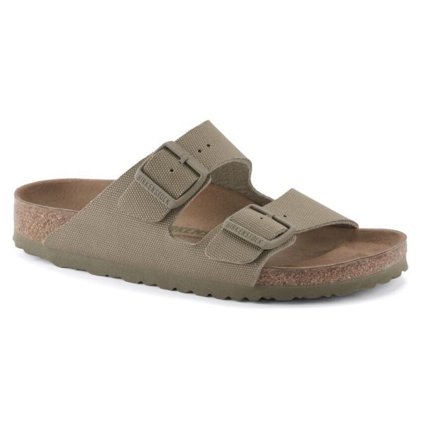 Birkenstock Arizona Vegan Canvas Khaki