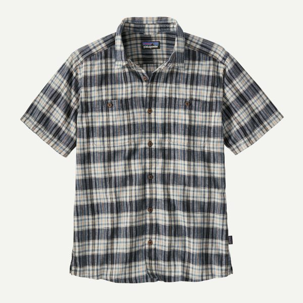 Men's Back Step Shirt camiciotto uomo estrivo blu bianco