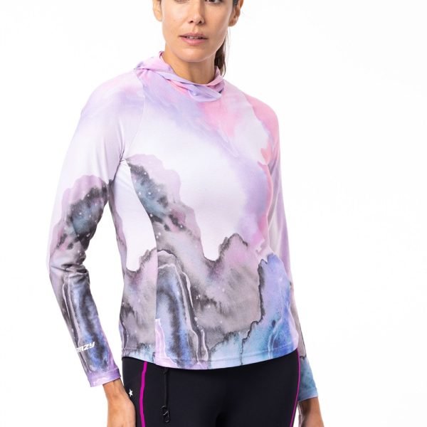 Crazy Idea Sun Hoodie Woman