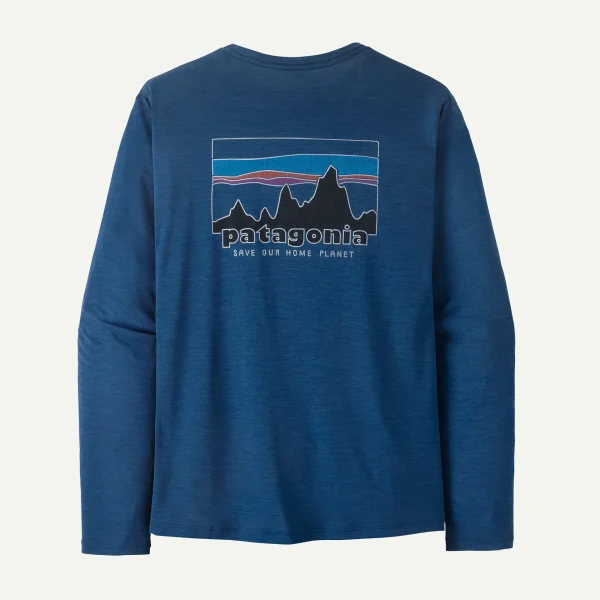 Patagonia Men's Long-Sleeved Capilene Cool Daily Shirt - '73 Skyline