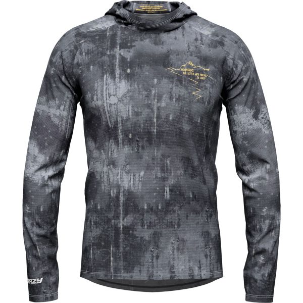 Crazy Idea Sun Hoodie Man