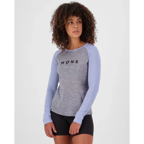 Mons Royale Icon Merino Raglan Long Sleeve